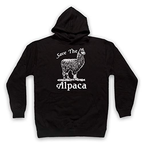 Sweat a capuche Save The Alpaca idéal pour vos sorties citadines et balades