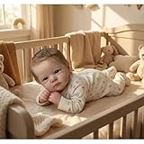 Zero Pam Muñecas Bebe Reborn 45cm Bebe Reborn Silicona Cuerpo Completo Recién Nacido Realista Muñecas para Niñas con Accesorios Juguetes para Niñas