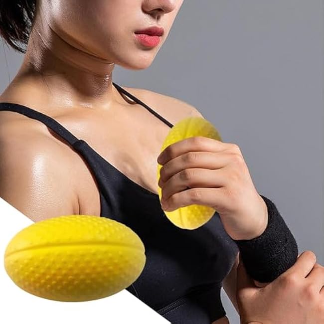 Hand Strength Squeeze Ball - Finger Strength Trainer & Grip Enhancer, High Elasticity Stress Relief Ball for Hand therapyy | Finger Resistant Exercise Squeezer Suitable For All Ages Women Men