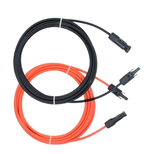 Cable de extensión solar de 1m para sistemas fotovoltaicos con aislamiento XLPO