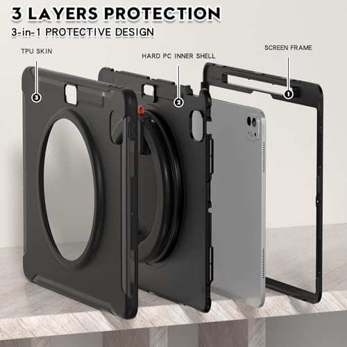 Coque antichoc iPad Pro 13 M4 résout le risque de casse avec son support - 5