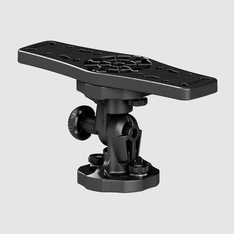 Hexx Fish Finder Mount – Heavy-Duty Adjustable Mount for Large Sonar Units – Fits Humminbird and Lowrance – Model 11417411