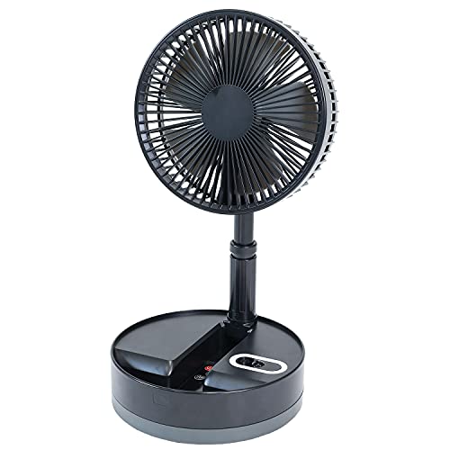 MRG 扇風機 サーキュレーター 首振り リモコン付き 折りたたみ 充電式 コードレス ファン 静音 シンプル おしゃれ アウトドア キャンプ 換気 室内干し コンパクト