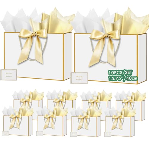 Grand papier emballage cadeau anniversaire enfant et mariage kit complet 8 pièces