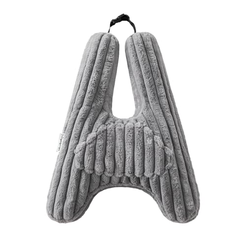 HIGOGOGO Washable Travel Pillow, Car Pillow for Kids & Adults,