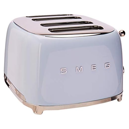 SMEG 1950s Retro tostadora de 4 x 4 rebanadas