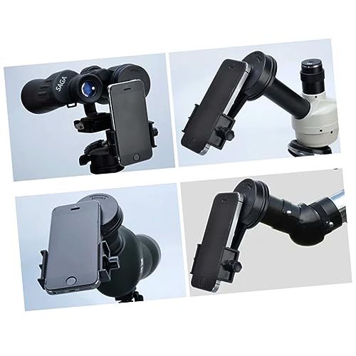 Adaptador de soporte para teléfono con telescopio binocular y teléfonos inteligentes 4