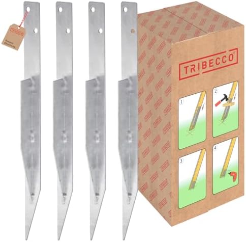 Base Contropiastra Per Fissaggio A Terra Per Ombrelloni A Palo Lateral In Acciaio Zincato Made In Italy - Foto 7