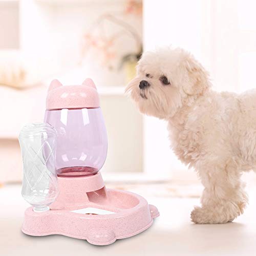 Alimentador automático y bebedero 2 en 1 para perros y gatos miniatura 5