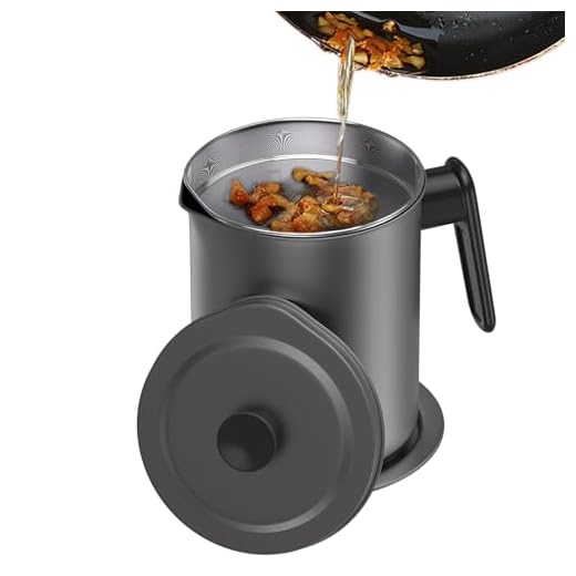 Bacon Grease Storage Container