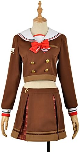 Amazon ラベンダー 高海千秋 たかみちか チョコレート バレンタイン Cosplay コスプレ衣装 イベント 仮装 ハロウイン クリスマス 文化祭 オーダーメイド コスプレ 仮装 通販