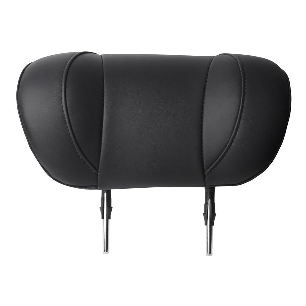Appui-tête de siège de voiture de rechange de 150 mm - Espacement des barres réglable en cuir synthétique - Mousse à mémoire de forme - Pour camping-car, monospace, van, sprinter - Emballage