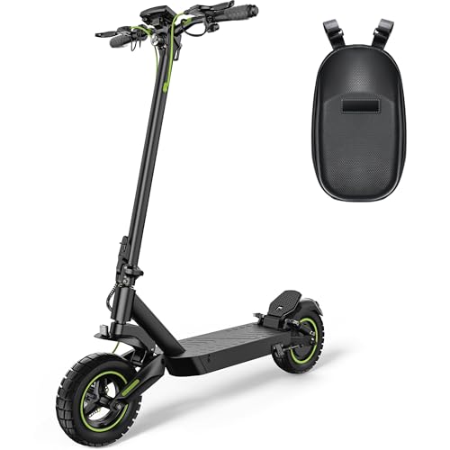 Electric Scooter, 1000/800W Motor, Max 25/37 Miles Long Range, 28 MPH Top Speed,10" Tires, 330 Lbs Load, Off Road Electric Scooter, E Scooter for Adults
