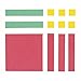 Easyshapes Algebra Tiles (35 Pieces)