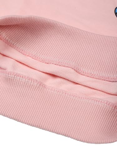 Image of Blushup Girls Super Soft & Premium Cotton Blend Round Neck Printed Sweatshirt for Light Winters