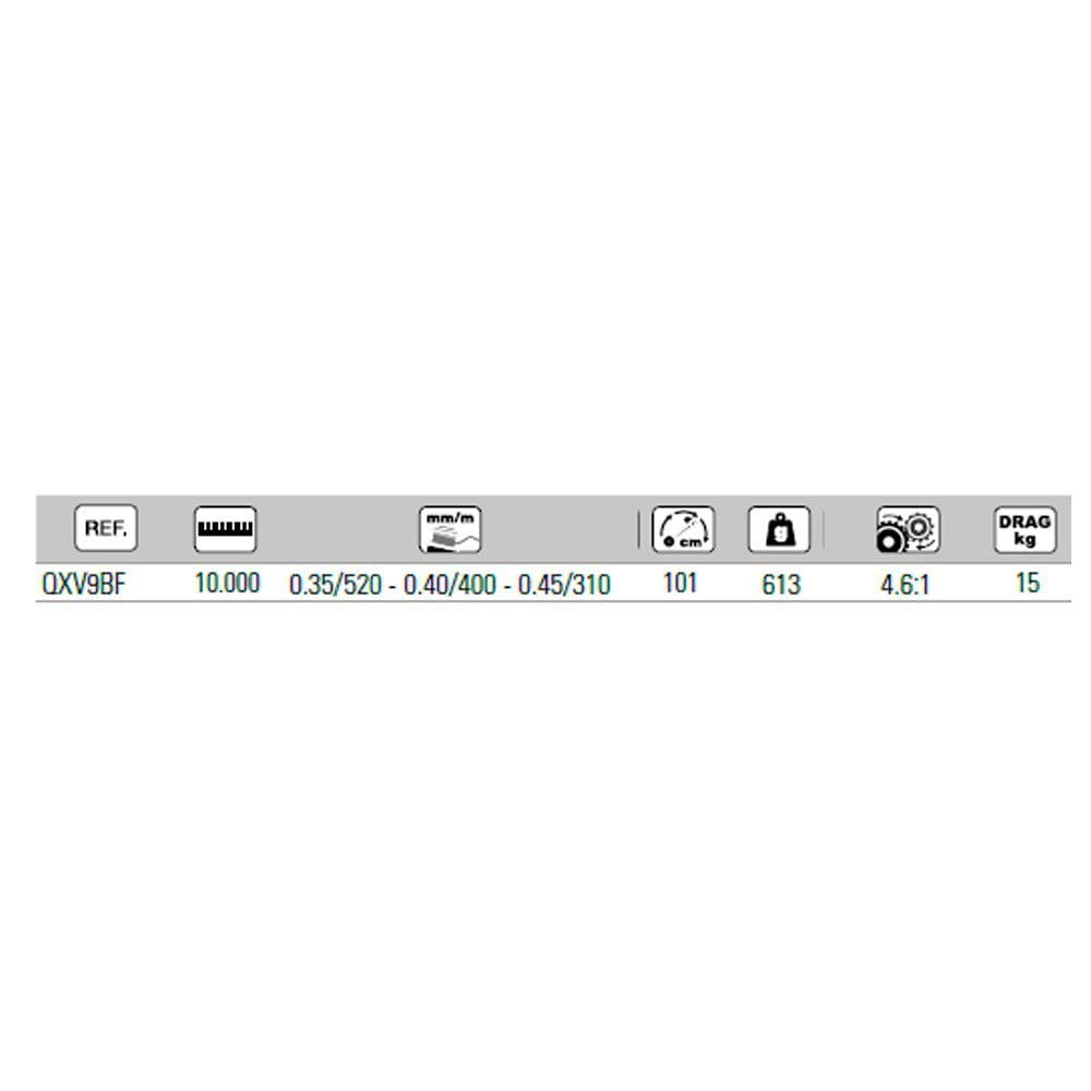 Carrete VIRUX V9 BF 10000-5+1bb, Multiclolor - Image 2