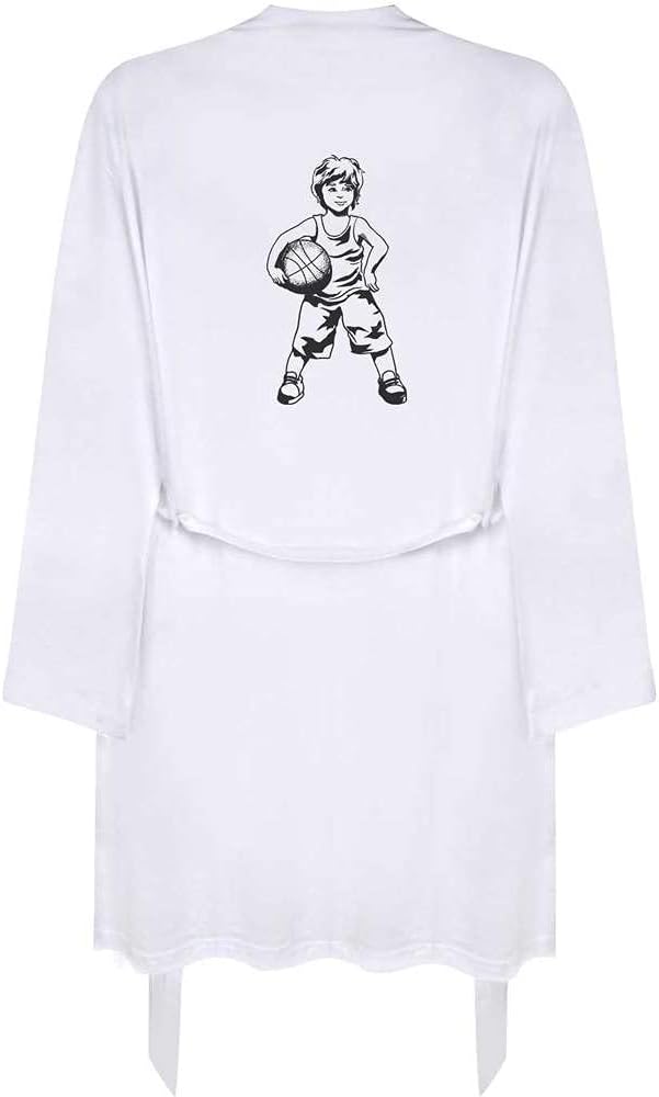 Large 'Basketball Boy' Adult Dressing Robe/Gown (RO00049065) Amazon