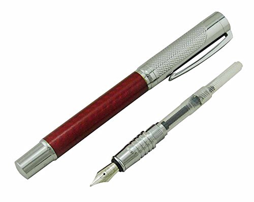 Erofa Filiwen Carbon Fiber Medium Nib Fountain Pen, Luxury Writing Pens (Red) #TOP5