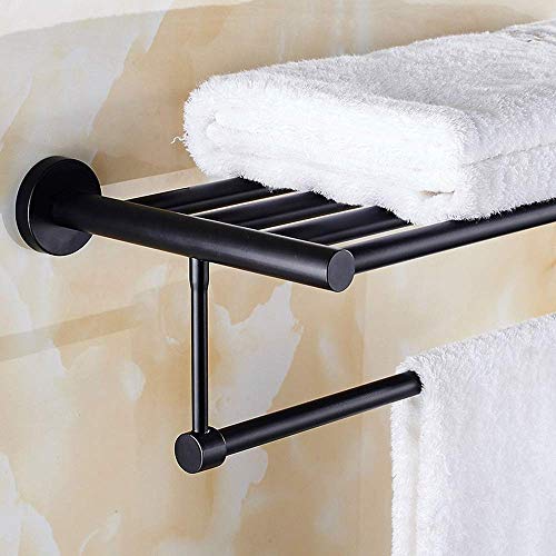 Double serviette étagère murale inox contre l'humidité - 4