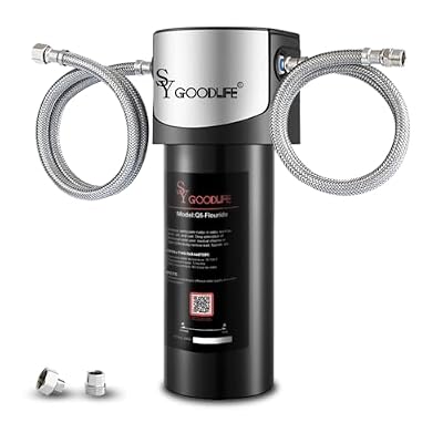 Q5-F Direct Connect Under Sink Water Filter System,Remove PFAS, PFOA/PFOS, Fluoride, Chlorine,Lead, Bad Taste & Odor,NSF42&53 Certified,Service Life 1 Year.