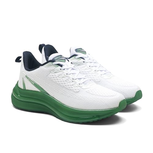 Image of ASIAN Powerplay-30 Men's Running Shoes | Lightweight Knit Upper, TPU Frame for Lateral & Arch Support, Memory Foam Bounce Insole | Ideal for Gym, Travel, Running & Walking