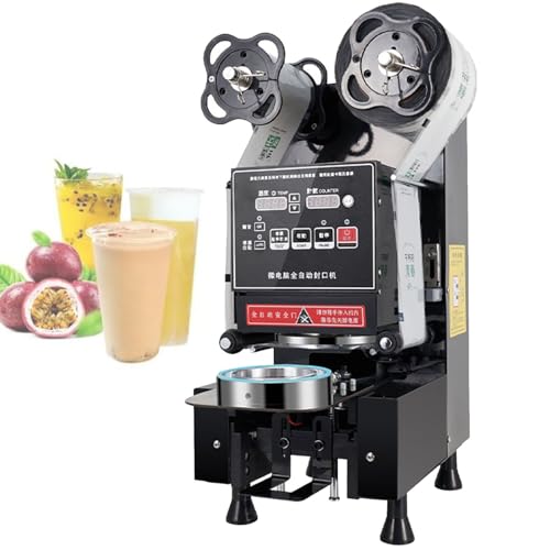 Full Automatic Cup Sealer 88/90/95mm, 600 Cups/H LCD Control