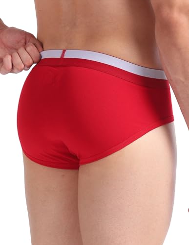 Image of U.S. Polo ASSN. Mens OEB02 Elasticized Waist Underwear Briefs - Pack of 2