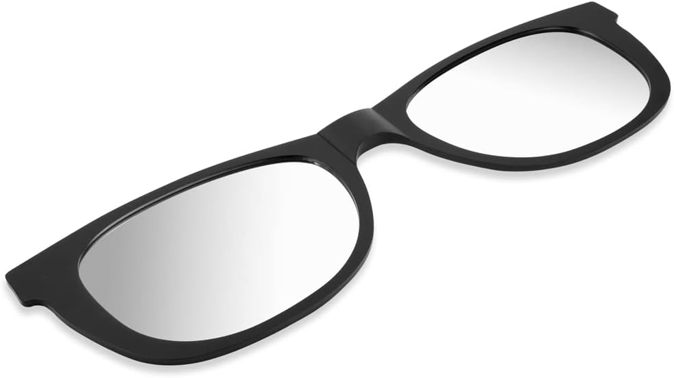 46"x13" Large Wall Mirror in Retro Sunglasses Shape - Lightweight Contemporary Mirror Wall Decor – Oversize Wall Mirror for Store Display