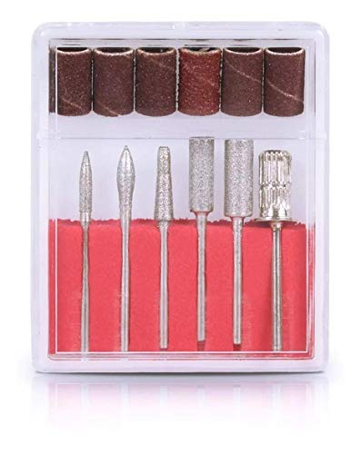 Lixadeira Elétrica de Unha para Manicure e Pedicure Profissional com Brocas e Acessórios e Motor Biv
