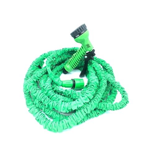 LEOFLA Manguera extensible de jardín 30 m con 7 funciones para lavado a prueba de fugas - imagen 4