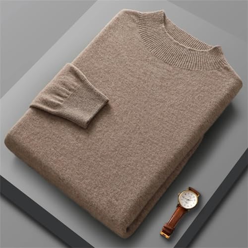 Long Sleeves Soft Knit Pullover Mens Wool Sweater V Neck Slim Fit Lightweight Jumper Top4