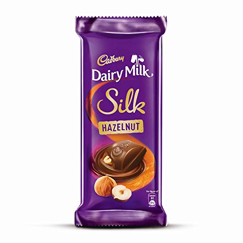 Image of Cadbury Dairy Milk Silk Hazelnut Chocolate Bar, 58 gram