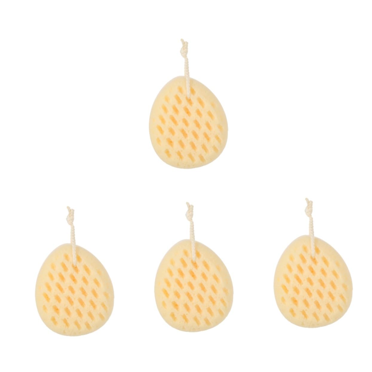 Healeved 4piezas Esponja Para Ducha y Baño Esponja Exfoliante Reutilizable Para Cuerpo Para Masaje y Limpieza