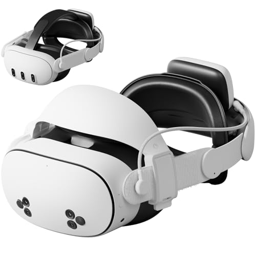 Aubika Hybrid Headstrap für Meta Quest 3/3S mit...