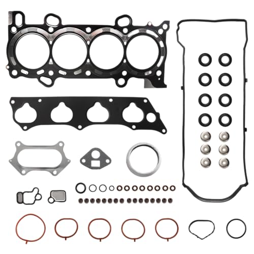 Image of Head Gasket Set HS26435PT Fit for Honda Accord 2008-2013 /Civic 2012-2015 /CR-V 2010-2014 /Crosstour 2012-2015, for Acura ILX 2013-2015, for Acura TSX 2009-2013, 2.4L L4(56pcs)