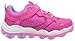 Skechers Kids Girls' Skech-Air Stardust Running Shoe,Periwinkle Neon Pink, 8 M US Toddler