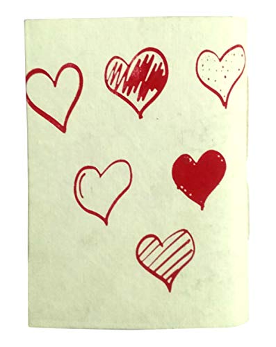 Papier fait main pour ce journal intime Purpledip au charme romantique