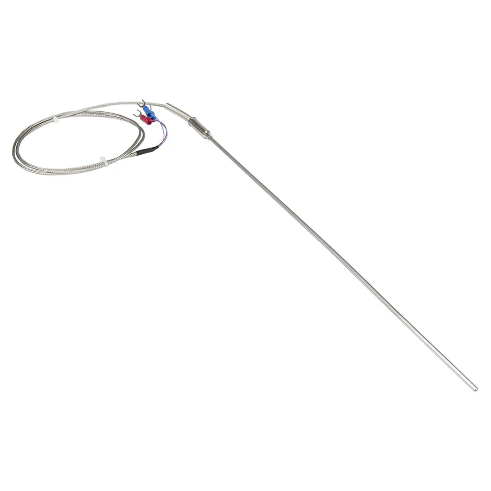 Sensor de temperatura PT100 para maquinaria, sonda RTD 300 mm con cable de 1 m 5