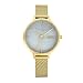 Produktbild s.Oliver Armbanduhr Damen Quarzuhr Analog, mit Edelstahl Armband, Gold, 3 bar Wasserdicht, Kommt in Uhren Geschenk Box, 2033512