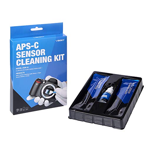 VSGO DDR16 DSLR or SLR Camera APS-C Sensor Cleaning Kit (12 X 16mm Sensor Cleaning Swabs + 15ml Sensor Cleaner) - Thumbnail 3