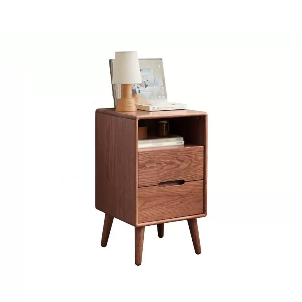 BHGFYXBS Side Tables Bedroom Home Creative Living Room Storage Cabinet With Double Drawer Ultra-Narrow Storage Cabinet Bedroom Bedside Cabinet Bedside Tables,B-35 * 35 * 60cm