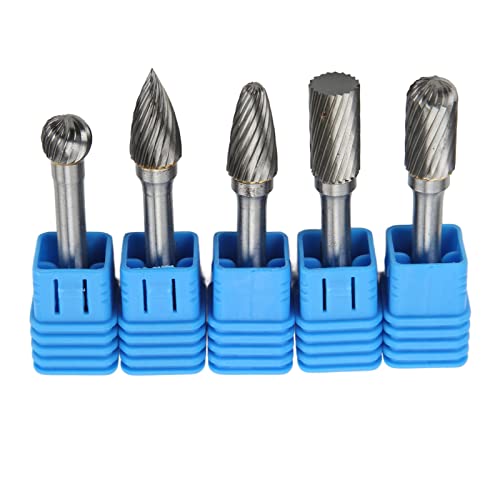 Set 5 Piezas Fresas de Carburo para Tallado Metal Madera miniatura 6