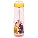 Zak Designs BUBA-P280 Disney Live Action Beauty And The Beast Tritan Straw Bottle, 25 Ounce, Multicolor