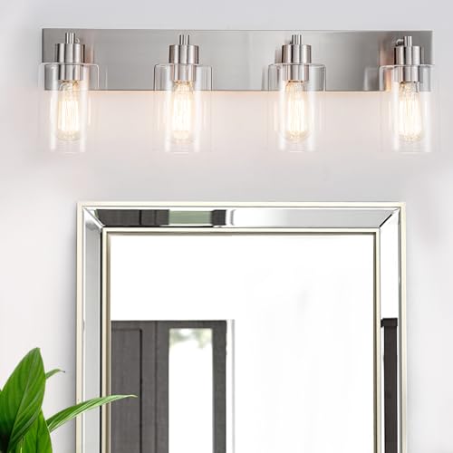 Chosenior 4-Light Modern Bathroom Vanity Light
