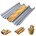 Naczynia do pieczenia Non-Stick 3 Groove Wave Francuski Chleb Pieczenia Taca do Baguette Piec Mold Pan majsterkowanie Narzędzie do pieczenia formy chlebowej i cukierniczej