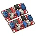 2PCS 12V to 24V DC Step Up Converter,5A DC Step Up Power Module Boost Volt Converter 3V-35V 5V 6V 12V 24V to 5-40V XL6019 Adjustable Output Regulator
