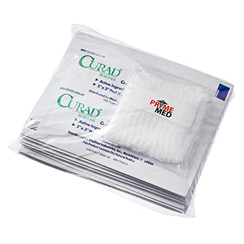 PrimeMed Wart Remover Kit - Premium Gauze with Corn, Callus and Wart Remover Pads (2