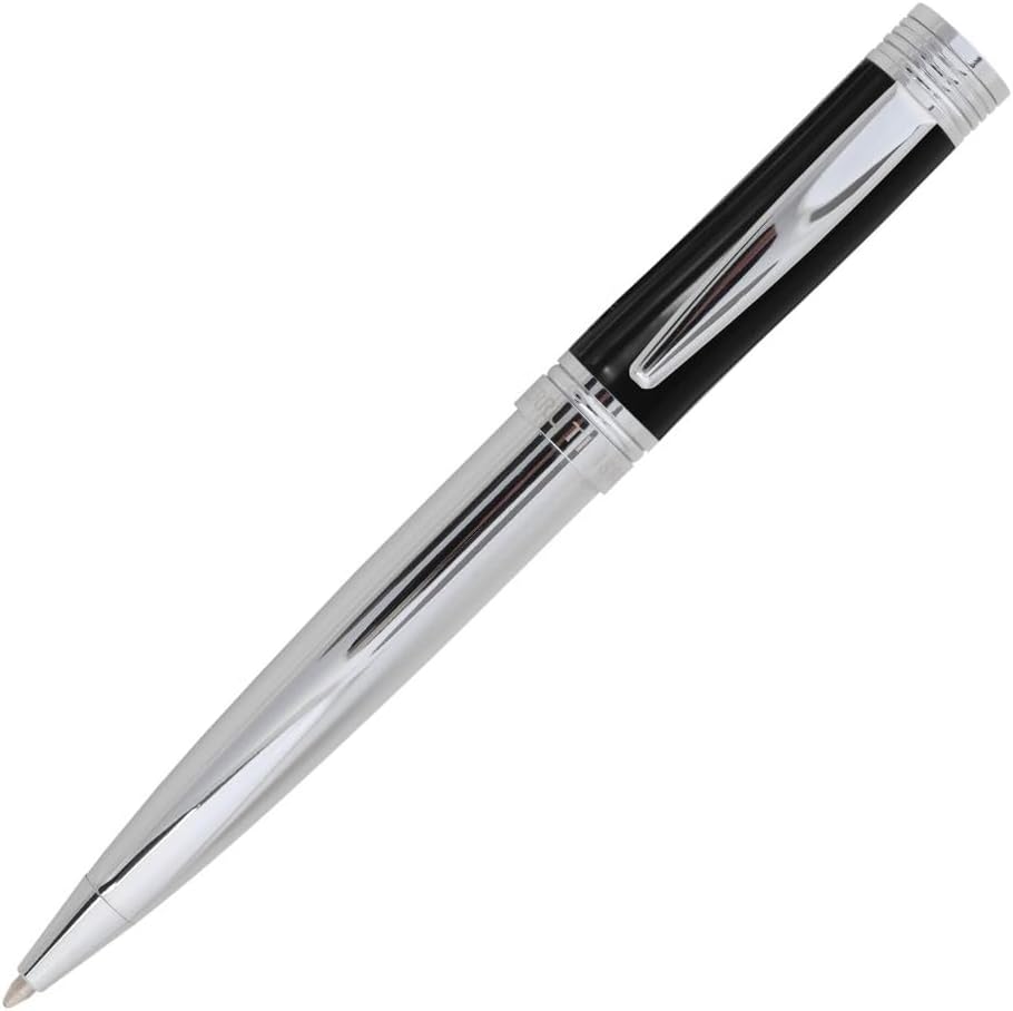 Cerruti 1881 NS5554 Ballpoint Pen Zoom Silver/Black