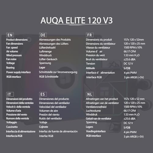 Image of TR-Thermalright Aqua Elite 120 V3 CPU Liquid Cooler-120 Specification Aio Cooler,120mm ARGB Cooling Fan,Easy Installation,Compatible with AM5 /AM4, LGA1851 /1700 /115X /1200