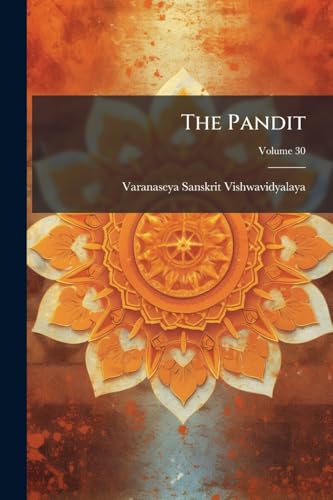 The Pandit; Volume 30